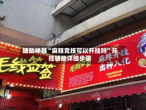 辅助神器“麻辣竞技可以开挂吗”开挂辅助详细步骤-第3张图片