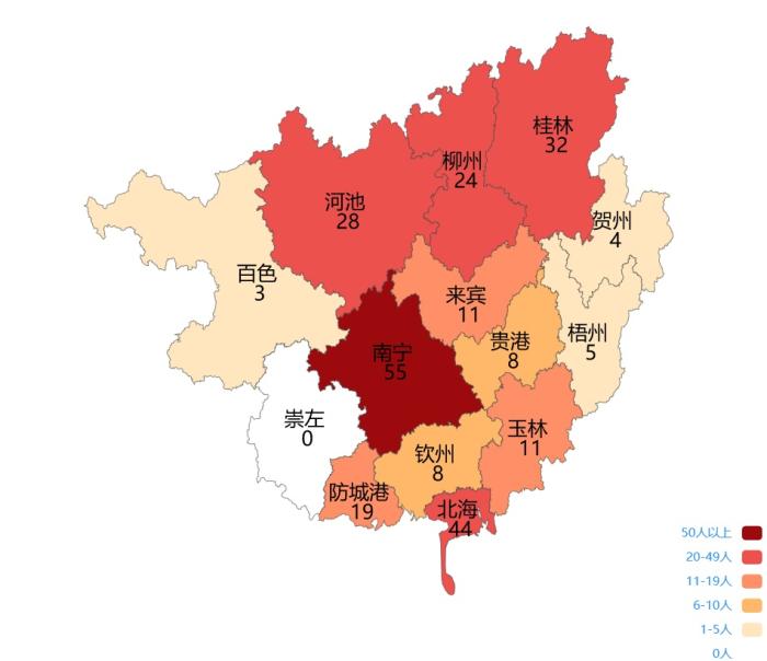 “31省区市新增本土确诊7例均在广西” 广西新增本土确诊病例？-第1张图片