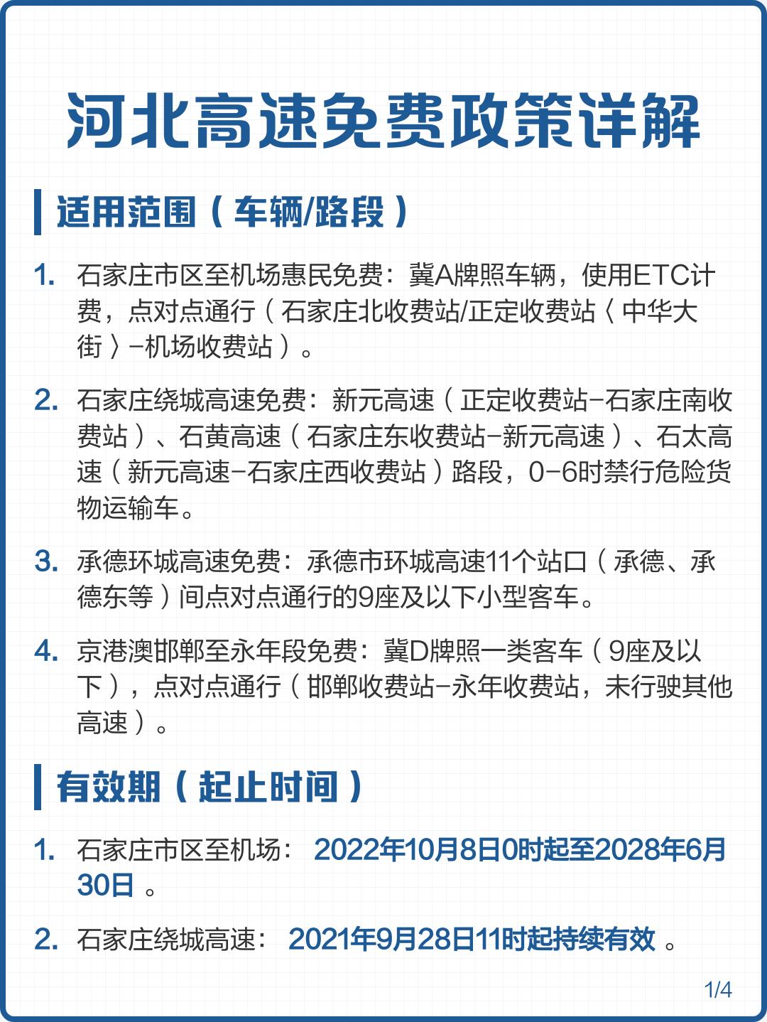 「高速免费时间2022春节最新」〃高速公路免费时间2021春节最新消息-第2张图片