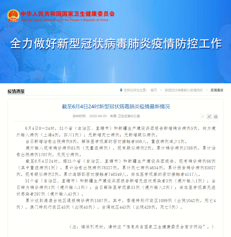 关于上海新增4例新型肺炎确诊病例的信息-第2张图片